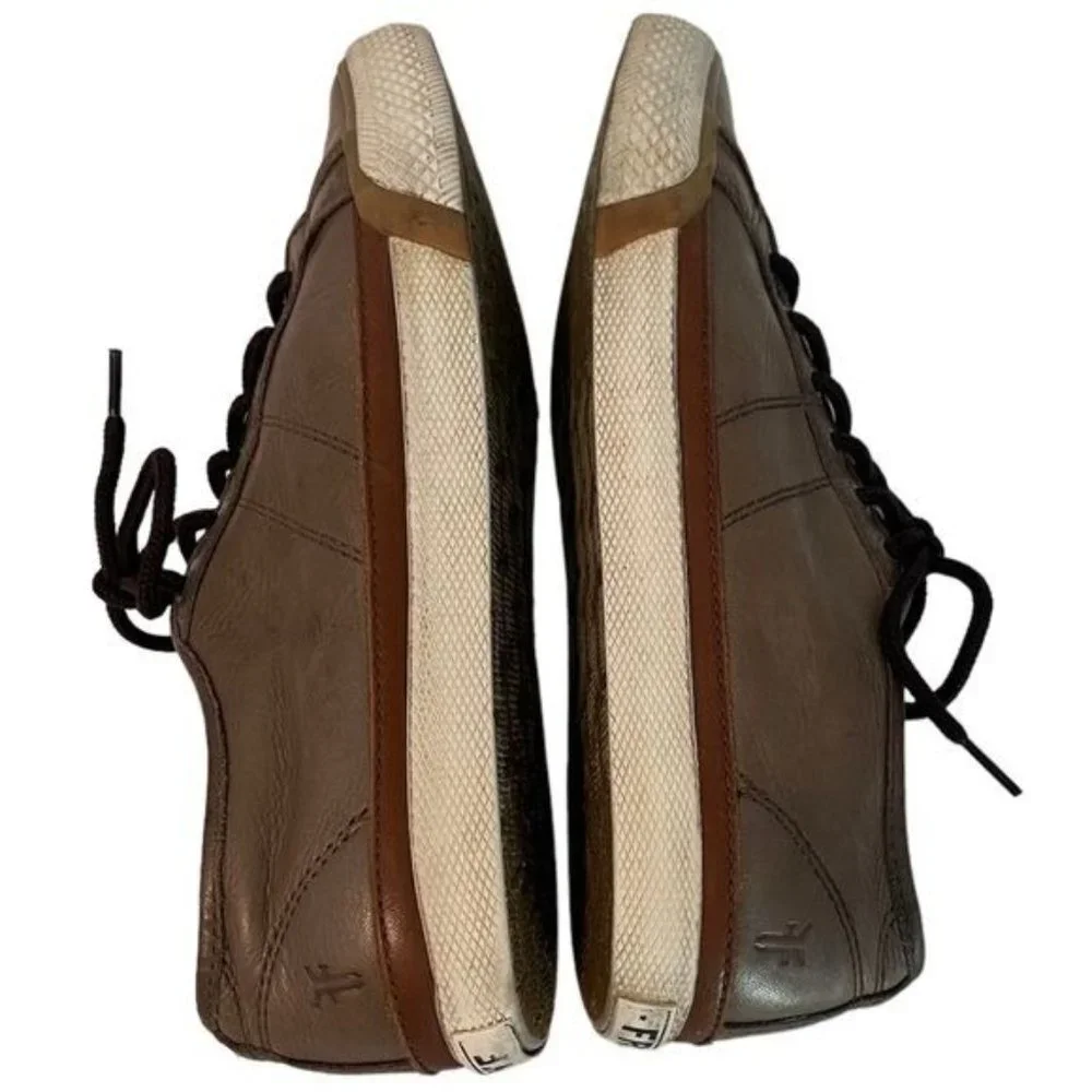 Frye leather lace